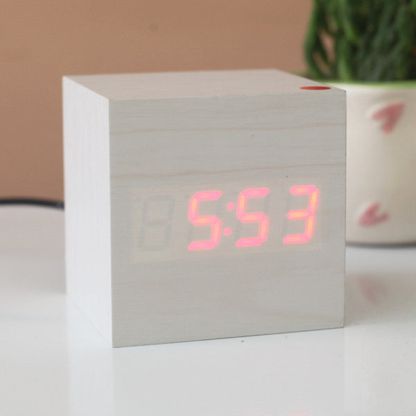 Digital Clock LED Retro Table Electronic Clock